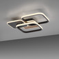 Preview: JUST LIGHT SEVENT LED Deckenleuchte Warmweiss 36W Holzdekor 14117-78