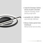 Preview: JUST LIGHT KORSA LED Deckenleuchte Warmweiss Dimmbar 17,5W schwarz 14130-18