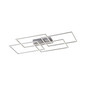 Preview: JUST LIGHT IVEN LED Deckenleuchte Steuerbare Lichtfarbe 12W 4-fach Silber/Weiß 14151-55