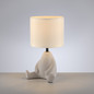 Preview: JUST LIGHT TED Tischleuchte E27 max. 25W sand 14190-39