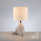Preview: JUST LIGHT TED Tischleuchte E27 max. 25W sand 14190-39
