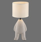 Preview: JUST LIGHT TED Tischleuchte E27 max. 25W sand 14191-39