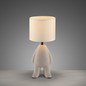 Preview: JUST LIGHT TED Tischleuchte E27 max. 25W sand 14191-39