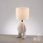 Preview: JUST LIGHT TED Tischleuchte E27 max. 25W sand 14191-39