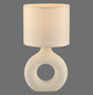 Preview: JUST LIGHT CARARA Tischleuchte E27 max. 25W sand 14193-39