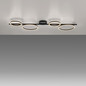 Preview: JUST LIGHT MINI RITUS LED Deckenleuchte Warmweiss Dimmbar 36W schwarz 14211-18