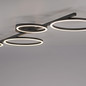 Preview: JUST LIGHT MINI RITUS LED Deckenleuchte Warmweiss Dimmbar 36W schwarz 14211-18