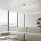Preview: JUST LIGHT MINI RITUS LED Deckenleuchte Warmweiss Dimmbar 36W silber 14211-21