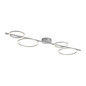 Preview: JUST LIGHT MINI RITUS LED Deckenleuchte Warmweiss Dimmbar 36W silber 14211-21