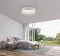 Preview: JUST LIGHT OSKO LED Deckenleuchte CCT Dimmbar 27,5W weiss 14215-16