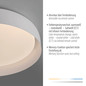 Preview: JUST LIGHT OSKO LED Deckenleuchte CCT Dimmbar 36,5W weiss 14216-16