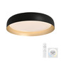 Preview: JUST LIGHT OSKO LED Deckenleuchte CCT Dimmbar 36,5W schwarz 14216-18