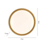 Preview: JUST LIGHT OSKO LED Deckenleuchte CCT Dimmbar 36,5W schwarz 14216-18