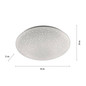 Preview: JUST LIGHT SKYLER LED Deckenleuchte CCT Dimmbar 18W weiss 14242-16