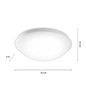 Preview: JUST LIGHT ANDREA-LED LED Deckenleuchte Warmweiss 6,2W weiss 14243-16
