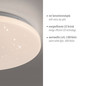 Preview: JUST LIGHT URANUS LED Deckenleuchte Warmweiss 22W weiss 14276-16