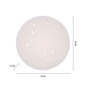 Preview: JUST LIGHT URANUS LED Deckenleuchte Warmweiss 22W weiss 14276-16