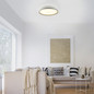 Preview: JUST LIGHT MIO LED Deckenleuchte CCT Dimmbar 34W sand 14278-39