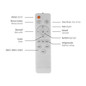 Preview: JUST LIGHT MIO LED Deckenleuchte CCT Dimmbar 34W sand 14278-39