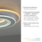 Preview: JUST LIGHT TOLAGO LED Deckenleuchte CCT Dimmbar 38W weiss 14282-16