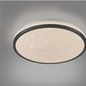 Preview: JUST LIGHT KYLE LED Deckenleuchte Warmweiss Dimmbar 10W schwarz 14293-18