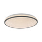 Preview: JUST LIGHT KYLE LED Deckenleuchte Warmweiss Dimmbar 19,5W schwarz 14294-18