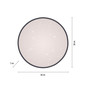 Preview: JUST LIGHT KYLE LED Deckenleuchte Warmweiss Dimmbar 19,5W schwarz 14294-18