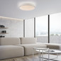 Preview: JUST LIGHT KYLE LED Deckenleuchte Warmweiss Dimmbar 19,5W silber 14294-21