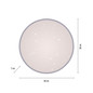 Preview: JUST LIGHT KYLE LED Deckenleuchte Warmweiss Dimmbar 19,5W silber 14294-21