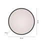 Preview: JUST LIGHT KYLE LED Deckenleuchte Warmweiss Dimmbar 34W schwarz 14295-18