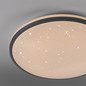 Preview: JUST LIGHT KYLE LED Deckenleuchte Warmweiss Dimmbar 34W schwarz 14295-18