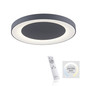 Preview: JUST LIGHT ANIKA LED Deckenleuchte CCT Dimmbar 54W grau 14327-18