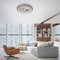 Preview: JUST LIGHT MINELLI LED Deckenleuchte Warmweiss Dimmbar 35W weiss 14334-16