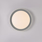 Preview: JUST LIGHT SATI LED Deckenleuchte Warmweiss Dimmbar 19,5W grau 14368-15
