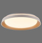 Preview: JUST LIGHT SATI LED Deckenleuchte Warmweiss Dimmbar 19,5W messingmatt 14368-60