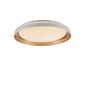 Preview: JUST LIGHT SATI LED Deckenleuchte Warmweiss Dimmbar 19,5W messingmatt 14368-60