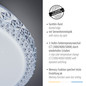 Preview: JUST LIGHT FRIDA LED Deckenleuchte CCT 9,3W transparent 14370-00