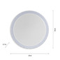 Preview: JUST LIGHT FRIDA LED Deckenleuchte CCT 9,3W transparent 14370-00