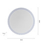 Preview: JUST LIGHT FRIDA LED Deckenleuchte CCT Dimmbar 36W transparent 14373-00