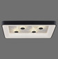 Preview: JUST LIGHT VERTIGO LED Deckenleuchte CCT Dimmbar 45W schwarz 14385-18