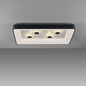 Preview: JUST LIGHT VERTIGO LED Deckenleuchte CCT Dimmbar 45W schwarz 14385-18
