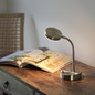 Preview: JUST LIGHT HENSKEN LED Tischleuchte Warmweiss 5W stahl 14419-55