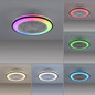 Preview: JUST LIGHT LENO LED Deckenleuchte CCT Dimmbar 44W schwarz 14447-18