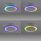 Preview: JUST LIGHT LENO LED Deckenleuchte CCT Dimmbar 44W schwarz 14447-18