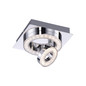 Preview: JUST LIGHT TIM LED Deckenleuchte Warmweiss 5W chrom 14520-17
