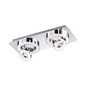 Preview: JUST LIGHT TIM LED Deckenleuchte Warmweiss 10W chrom 14521-17