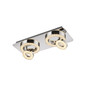 Preview: JUST LIGHT TIM LED Deckenleuchte Warmweiss 10W chrom 14521-17