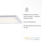 Preview: JUST LIGHT FLAT LED Deckenleuchte CCT Dimmbar 35W weiss 14533-16