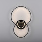 Preview: JUST LIGHT ASMINA LED Deckenleuchte Warmweiss 27,6W 2-fach schwarz 14540-18