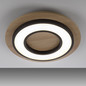 Preview: JUST LIGHT TOLA LED Deckenleuchte Warmweiss 16W schwarz 14560-18